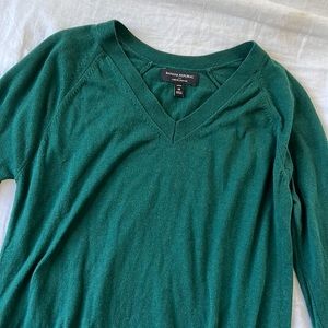 Banana Republic Forever Sweater Petite in Green